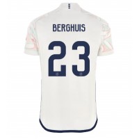 Moški Nogometni dresi Ajax Steven Berghuis #23 Gostujoči 2023-24 Kratek Rokav